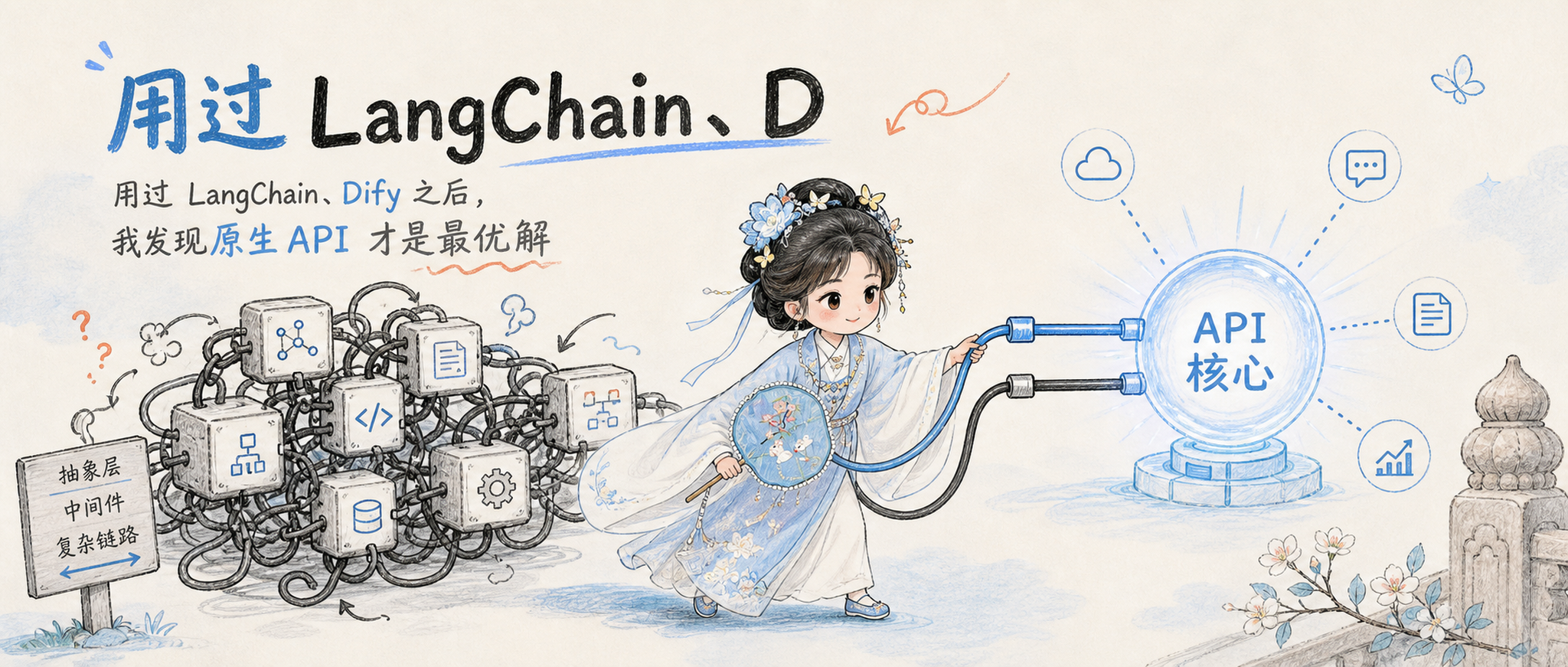 用过 LangChain、Dify 之后,我发现原生 API 才是最优解