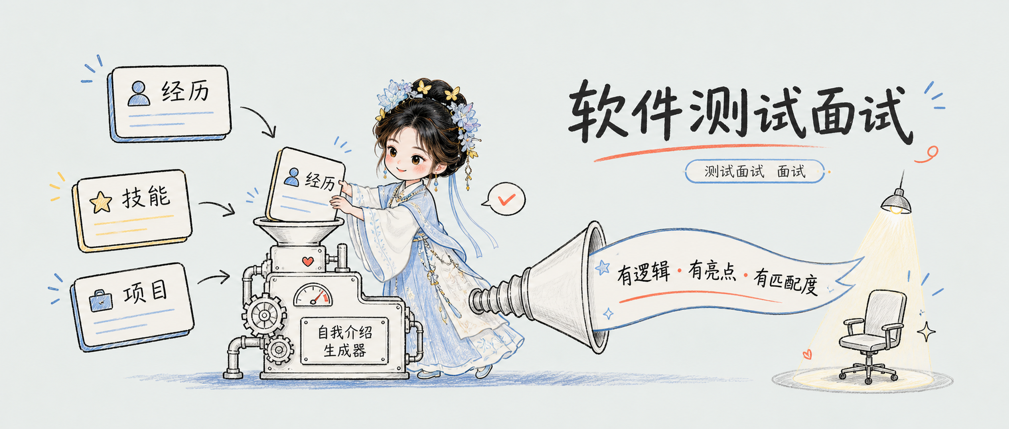 软件测试面试,如何自我介绍?