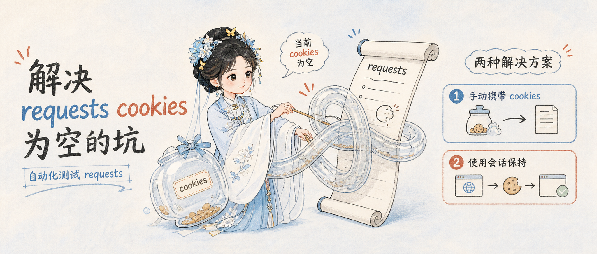 解决 requests cookies 为空的坑
