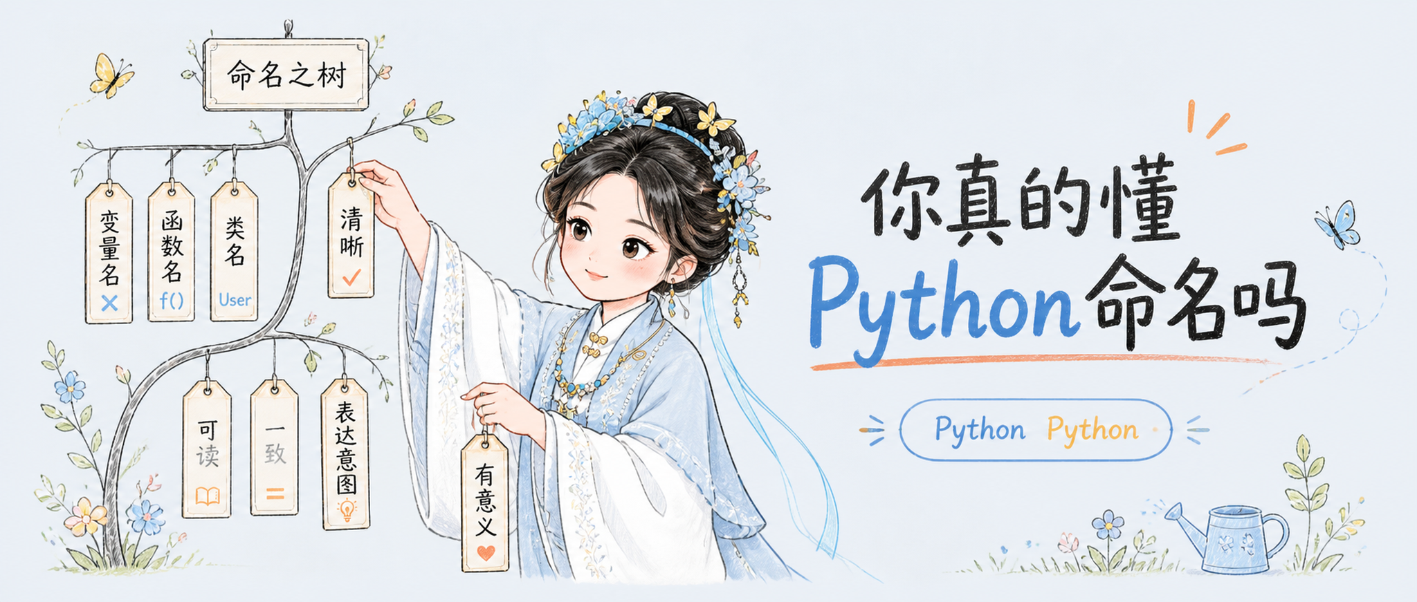你真的懂Python命名吗?