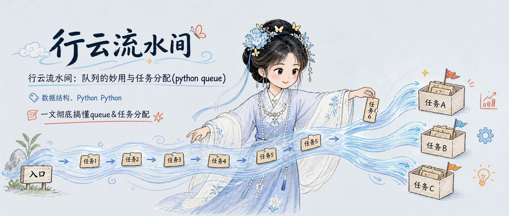 行云流水间:队列的妙用与任务分配(python queue)