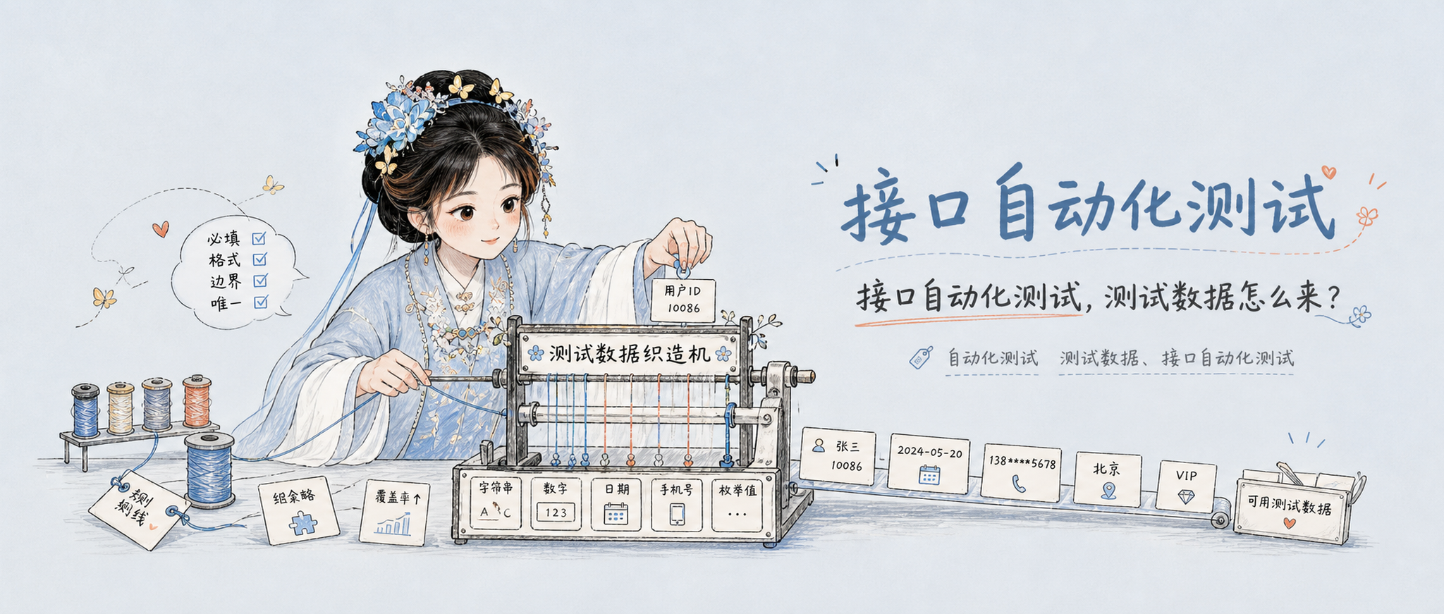 接口自动化测试,测试数据怎么来?